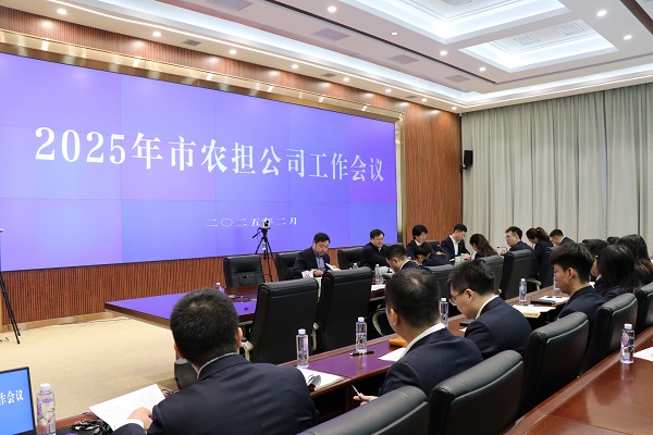 市農(nóng)擔(dān)公司召開2025年工作會(huì)議